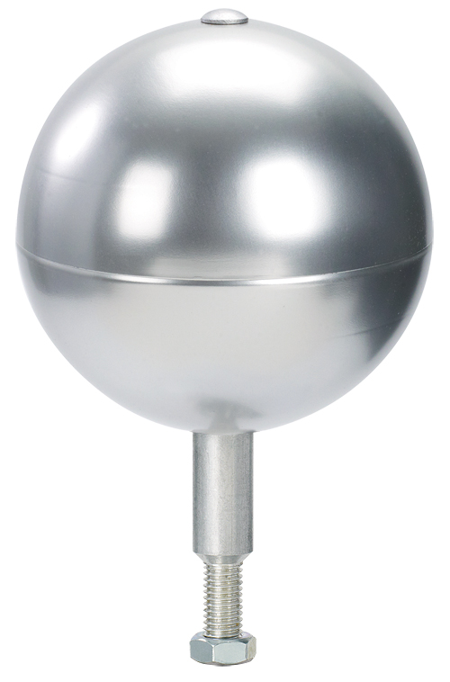 Clear Anodized Flagpole Ball