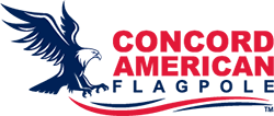 Concord American Flagpole Logo